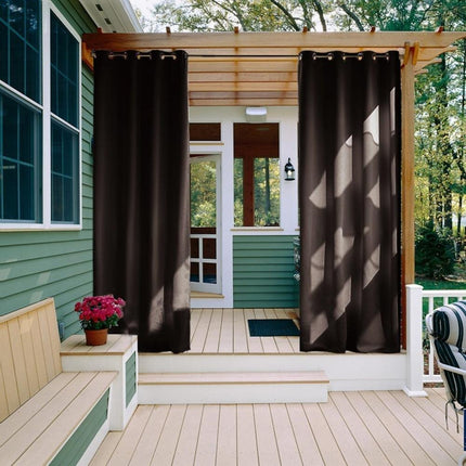 Verduisterend buitengordijn voor terras