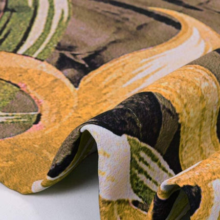 Verduisterend gordijn Liekson met tropische jungleprint.