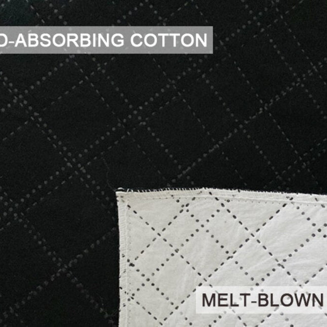 Verduisterend gordijn met isolerende filter functie