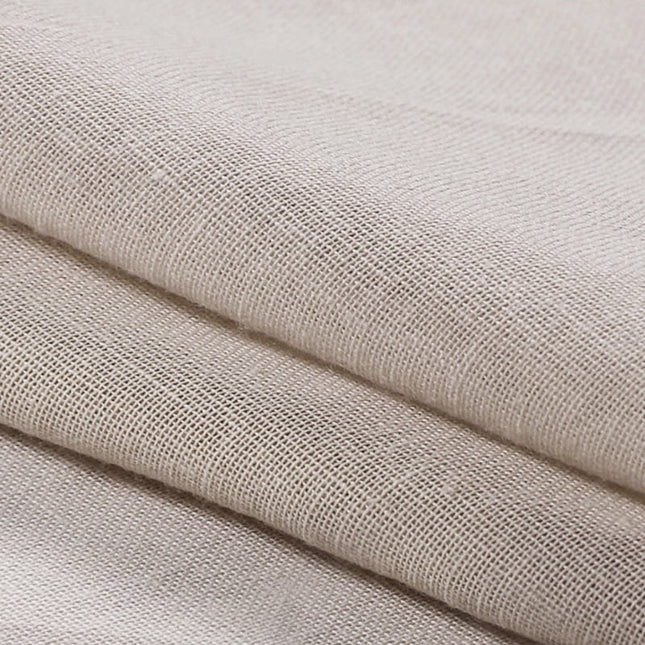 Lichtdoorlatend linnen verandagordijn voor buiten