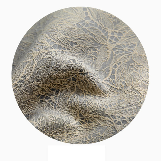 Crèmewit verduisterend gordijn met structuur