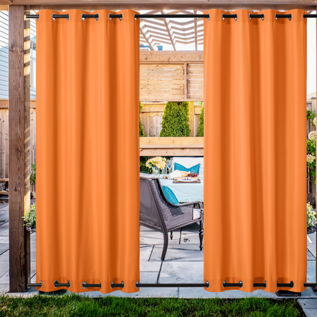 Zonwerend buitengordijn voor terras en tuin