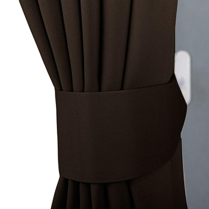 Effen verduisterend gordijn Ausken voor slaapkamer.