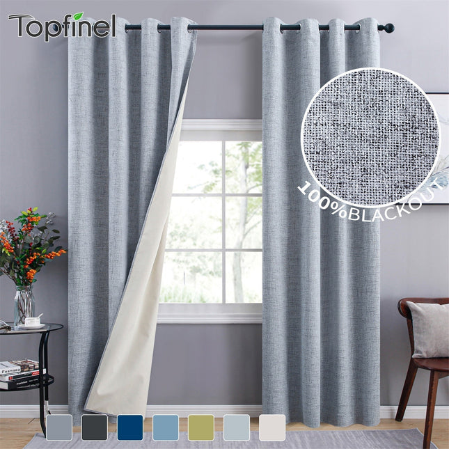 Wit gemêleerd verduisterend gordijn