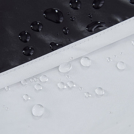 Waterdicht wit buitengordijn voor terras