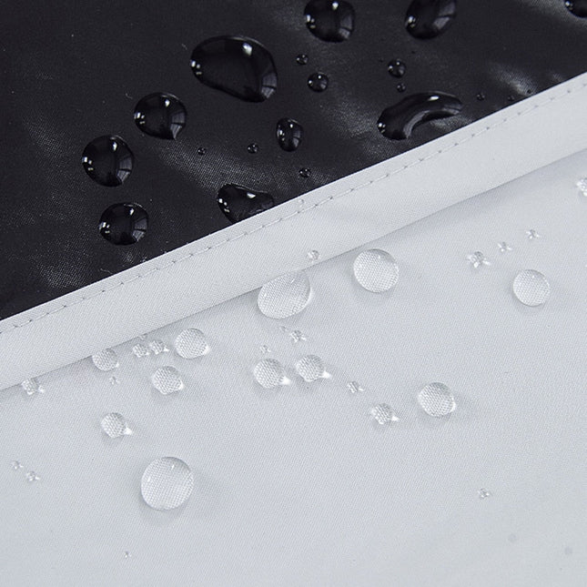 Waterdicht wit buitengordijn voor terras