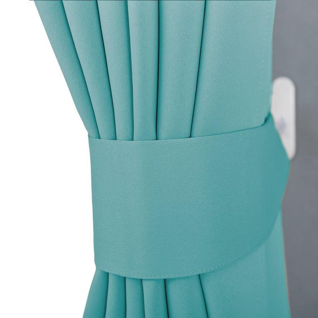 Effen verduisterend gordijn Ausken voor slaapkamer.