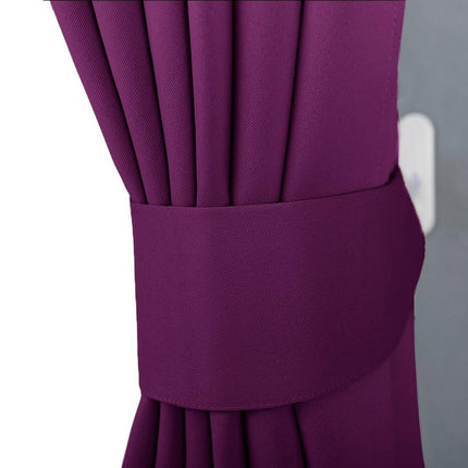 Effen verduisterend gordijn Ausken voor slaapkamer.