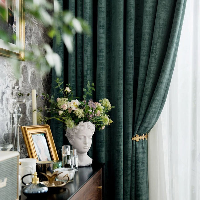 Luxe velours verduisterend gordijn