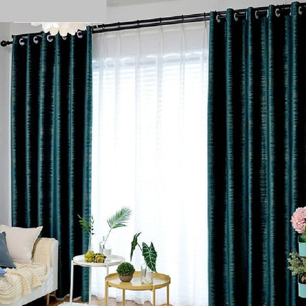 Verduisterend fluwelen gordijn met textuur