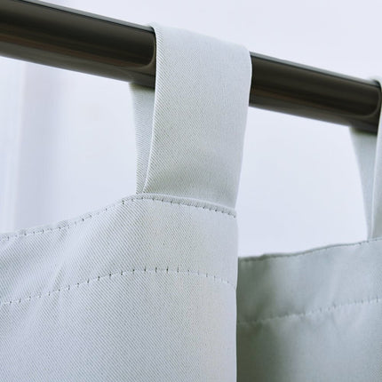 Thermisch verduisterend gordijn met lussen