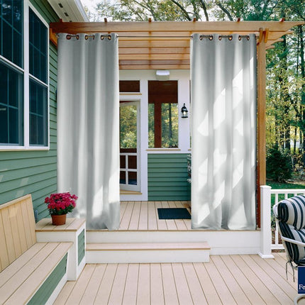 Verduisterend buitengordijn voor terras