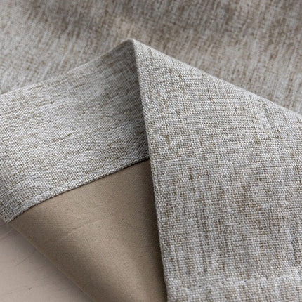 Beige verduisterend gordijn voor woonkamer
