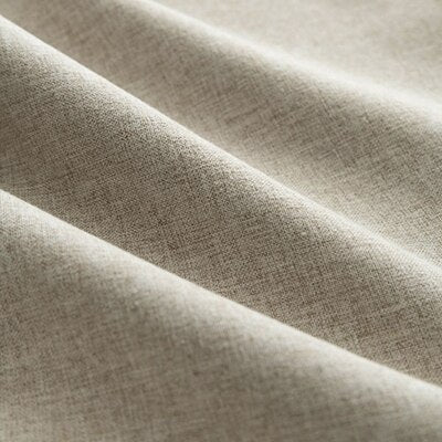 Verduisterend gordijn beige met linnenlook