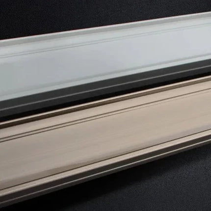 Flexibele gebogen gordijnrail voor plafond