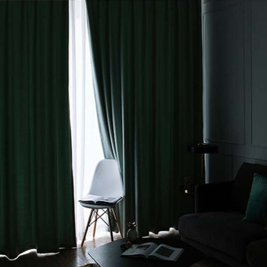 Verduisterend gordijn blauw voor slaapkamer