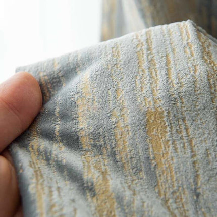 Verduisterend gordijn met abstracte textuur