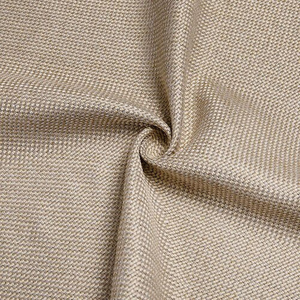 Beige verduisterend gordijn met linnenlook