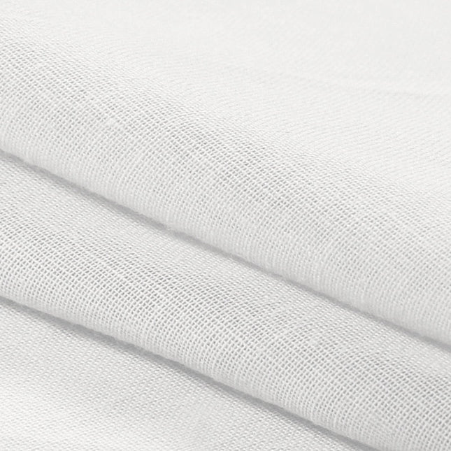 Tuingordijn met natuurlijke linnenlook