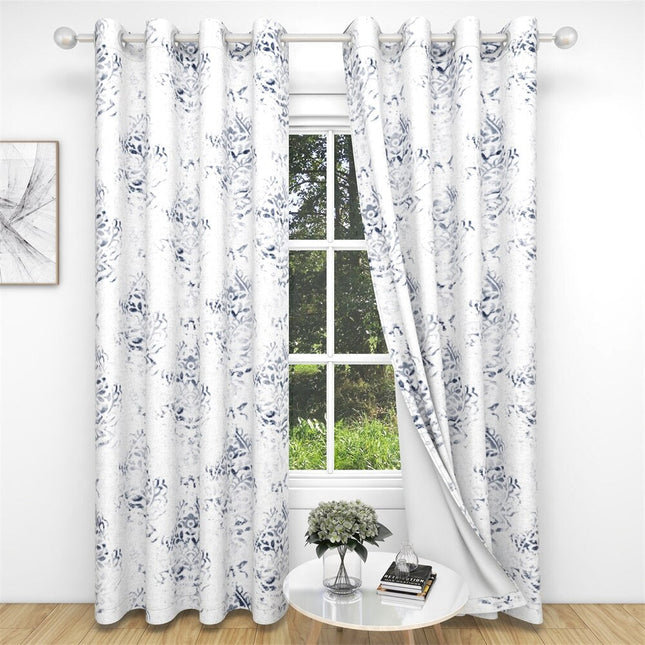 Decoratief gordijn met abstract patroon