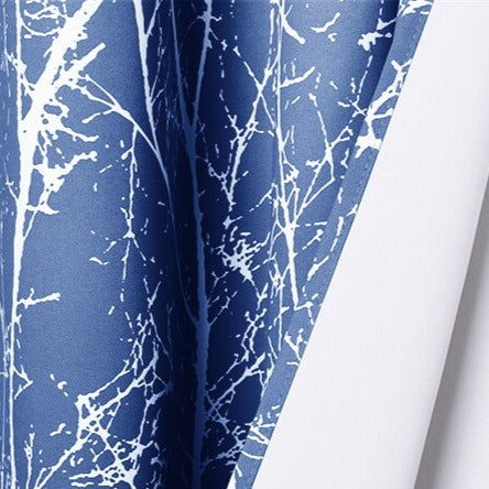 Waterafstotend buitengordijn met takkenmotief