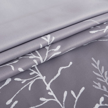 Decoratief buitengordijn met takken motief