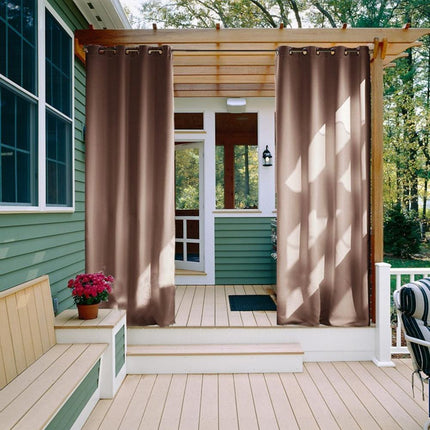 Verduisterend buitengordijn voor terras