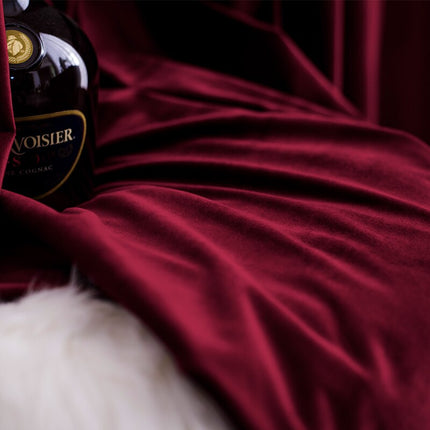 Zwaar velours verduisteringsgordijn voor slaapkamer