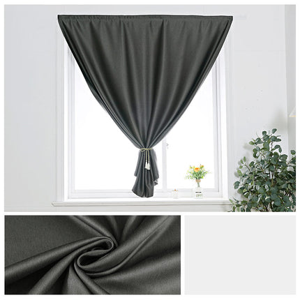 Oprolbaar verduisterend gordijn met klittenband