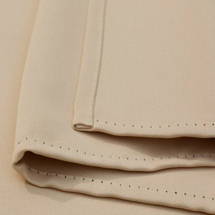 Verduisterend verandagordijn met RVS ringen