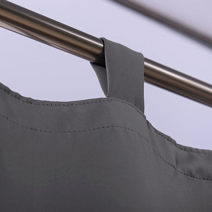 Thermisch verduisterend gordijn met lussen