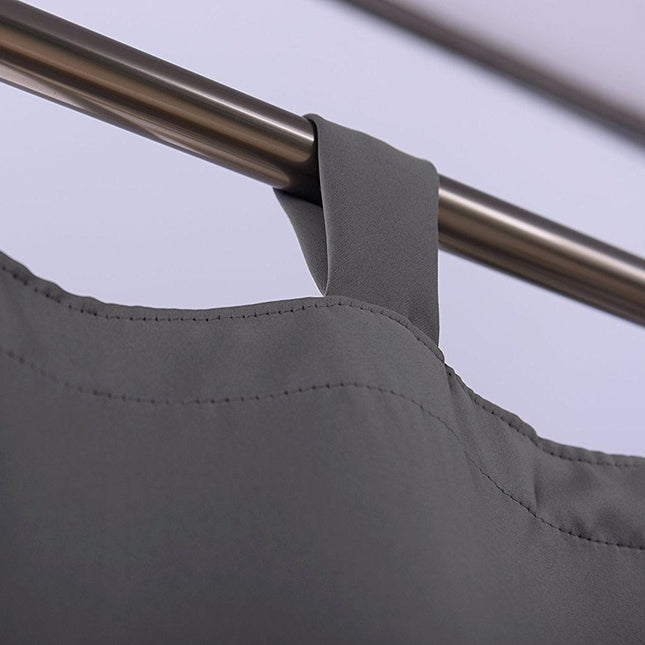 Thermisch verduisterend gordijn met lussen