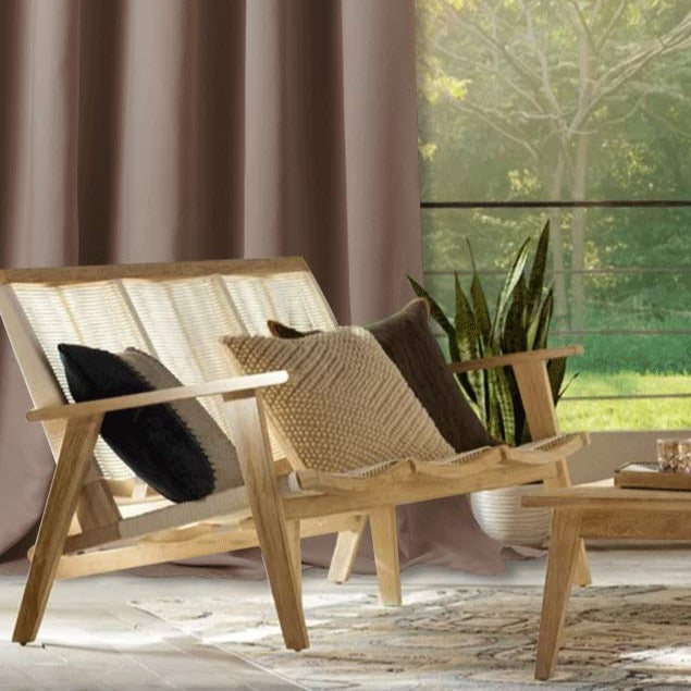 Verduisterend buitengordijn voor terras