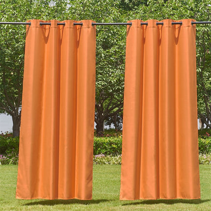 Waterdicht buitengordijn met ringen voor tuin