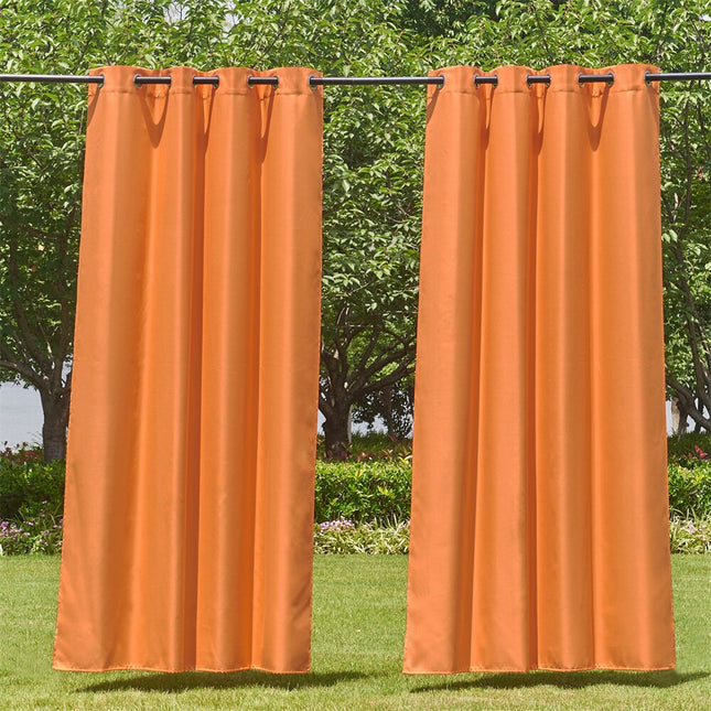 Waterdicht buitengordijn met ringen voor tuin