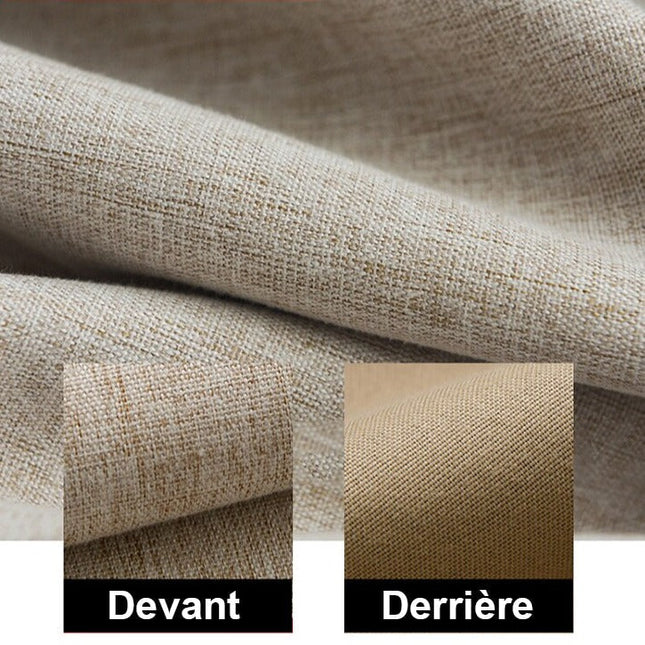 Beige verduisterend gordijn voor woonkamer