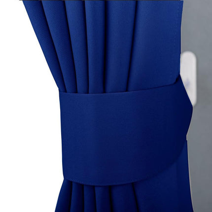 Effen verduisterend gordijn Ausken voor slaapkamer.