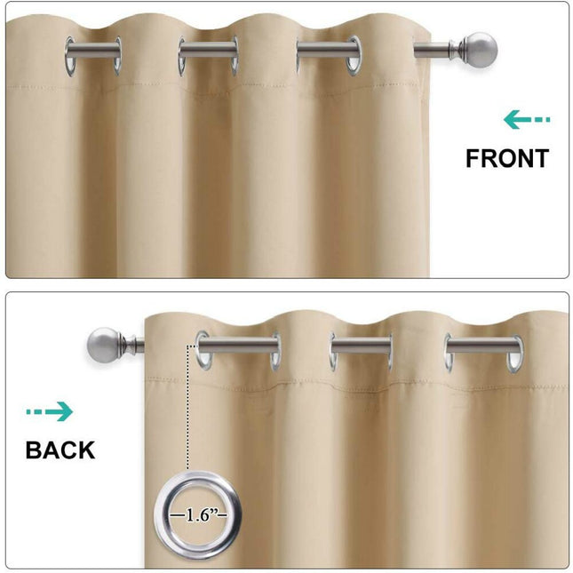 Verduisterend gordijn met isolerende filter functie