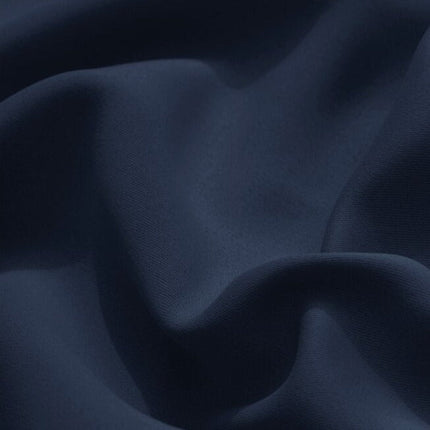 Donkerblauw waterafstotend buitengordijn