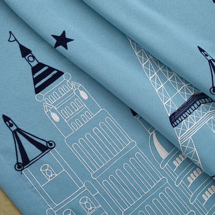 Verduisterend kindergordijn met Parijs print