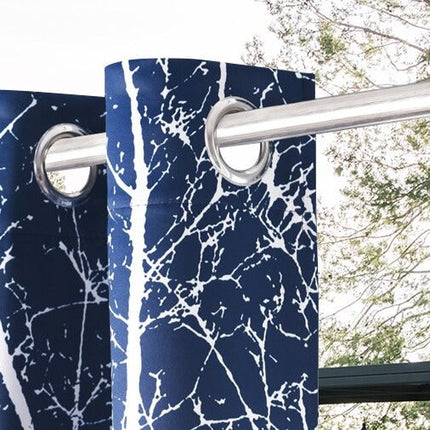 Waterafstotend buitengordijn met takkenmotief