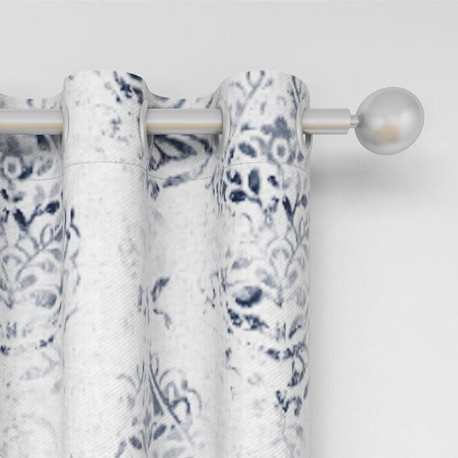 Decoratief gordijn met abstract patroon