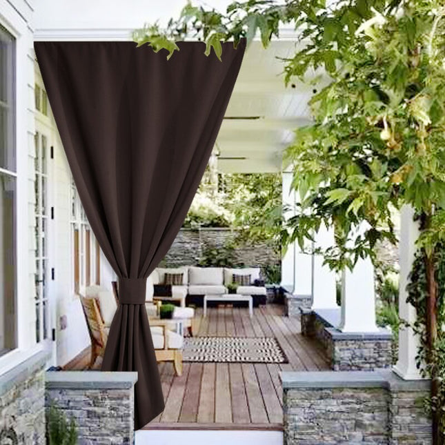 Winddicht buitengordijn voor terras en balkon
