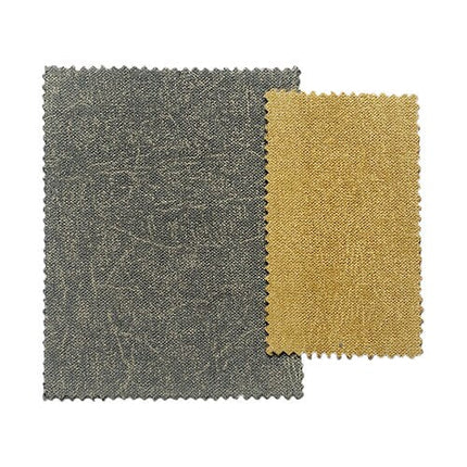 Antracietgrijs verduisterend gordijn Cork met textuur.