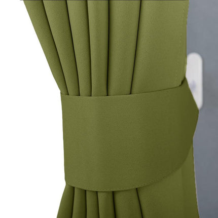 Effen verduisterend gordijn Ausken voor slaapkamer.