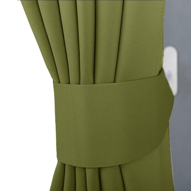 Effen verduisterend gordijn Ausken voor slaapkamer.