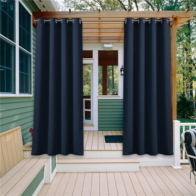 Verduisterend buitengordijn voor terras