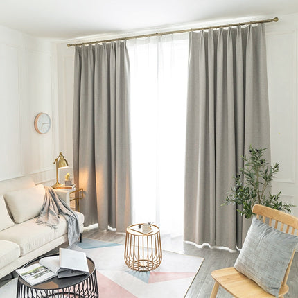 Beige verduisterend gordijn voor woonkamer
