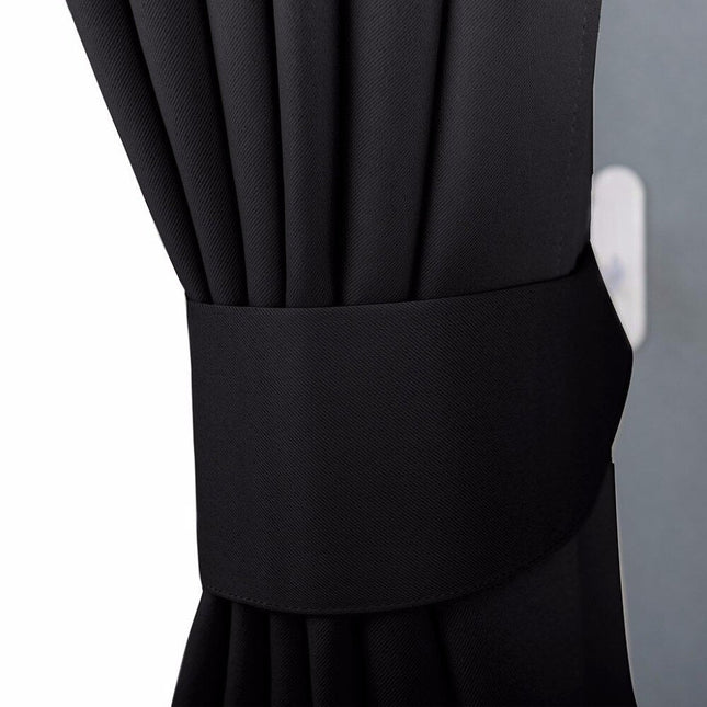 Effen verduisterend gordijn Ausken voor slaapkamer.