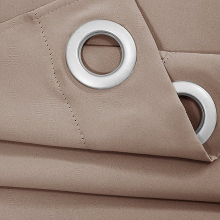 Zonwerend buitengordijn met ringen voor pergola